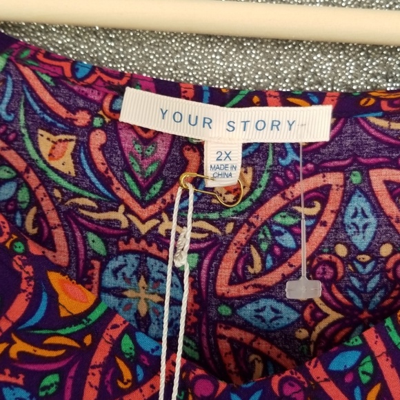Your story Stitch fix 2x top - Picture 2 of 8